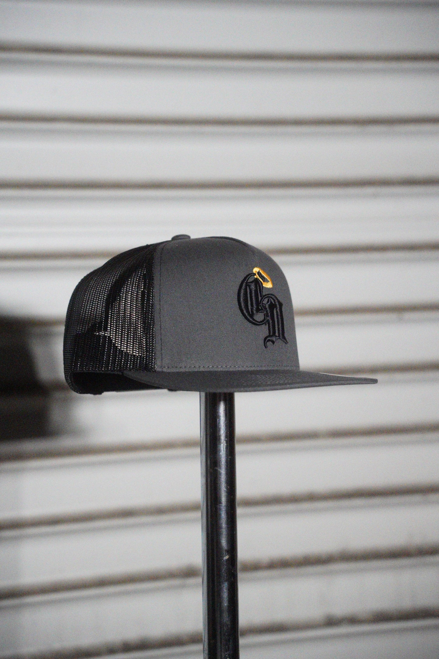 CD Classic 5 Panel Trucker Grey/Black