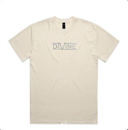 Oversized "Powder" Tee Ecru