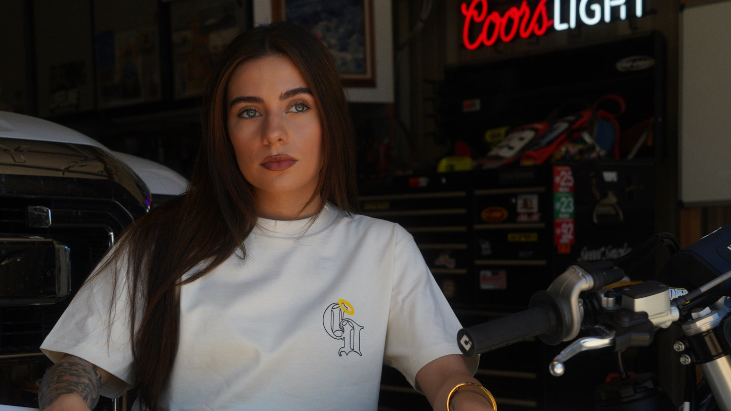 REBIRTH Heavy Tee Ecru