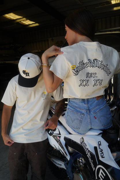 REBIRTH Heavy Tee Ecru