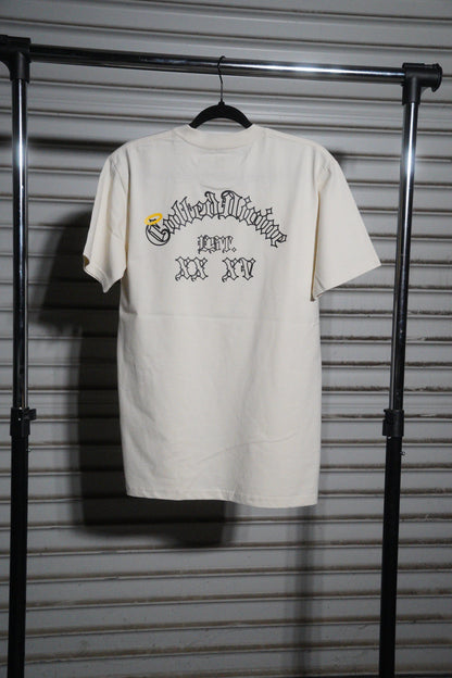 REBIRTH Heavy Tee Ecru