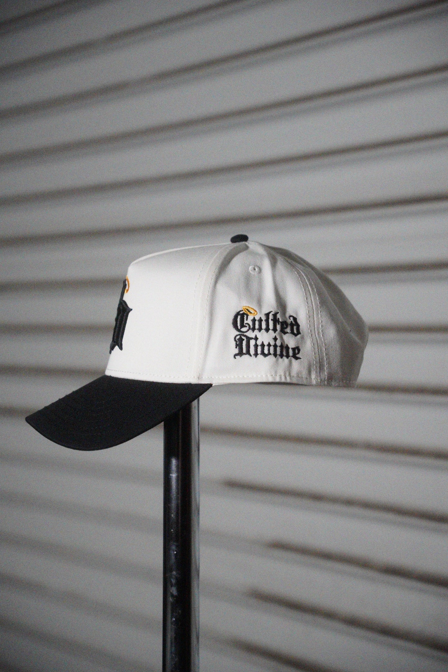 CD Trucker Hat Natural/Black