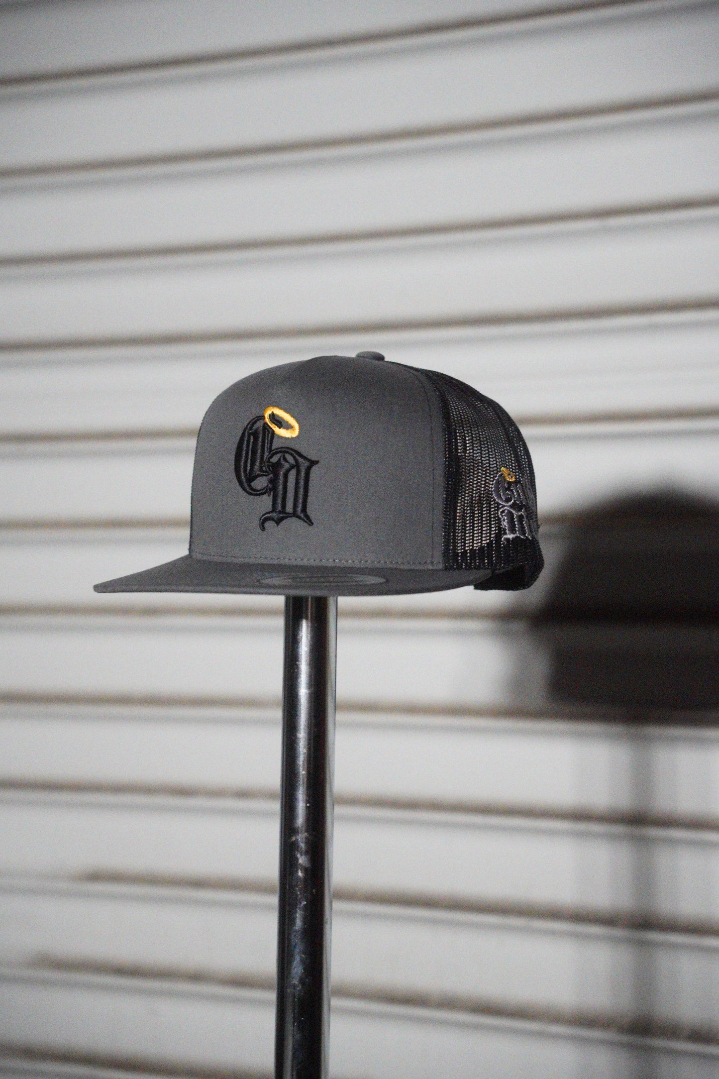 CD Classic 5 Panel Trucker Grey/Black