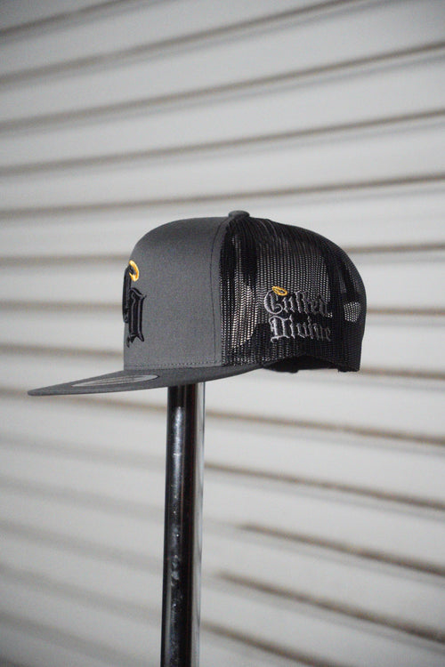 CD Classic 5 Panel Trucker Grey/Black