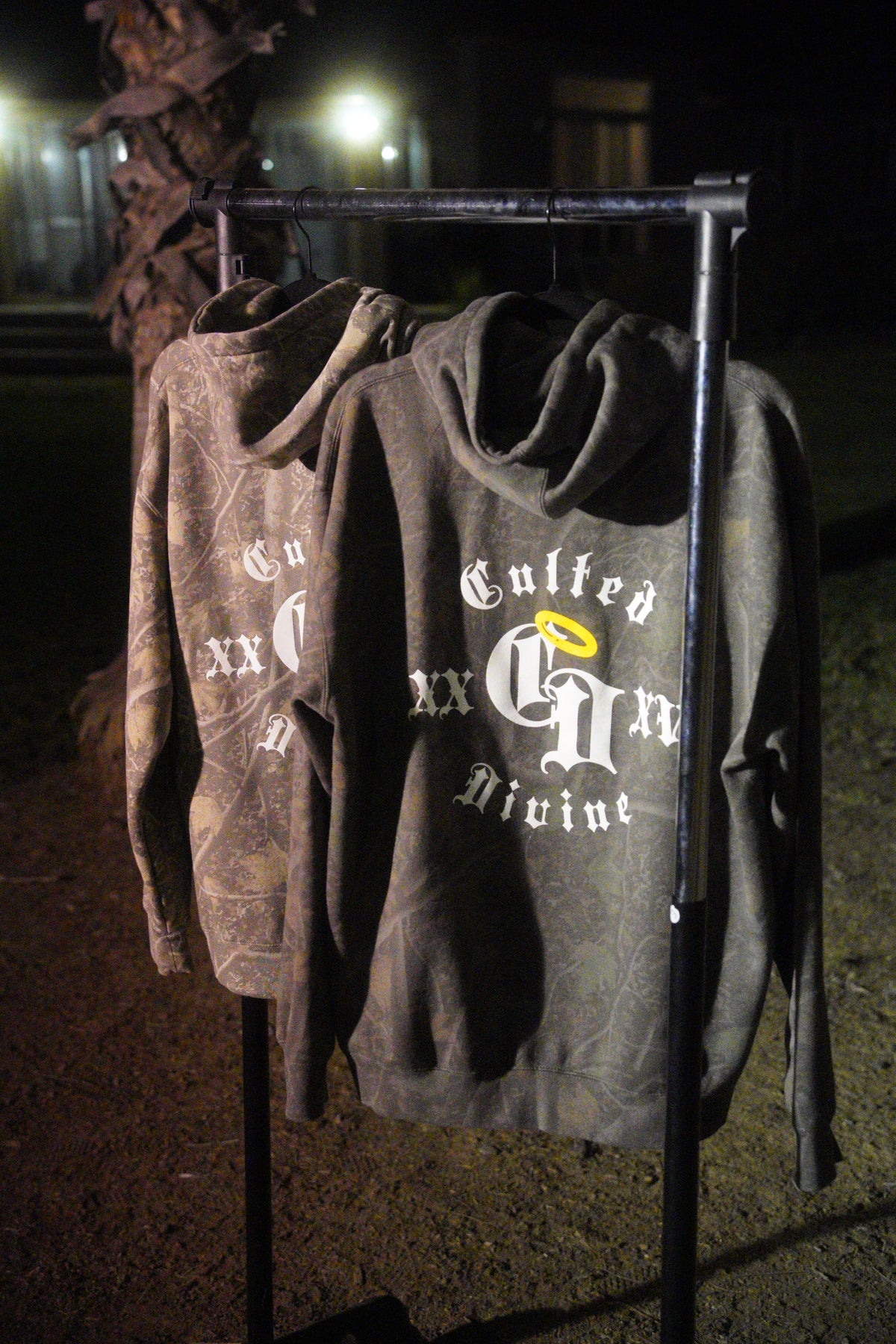 Darkwood Tree Camo Hoodie