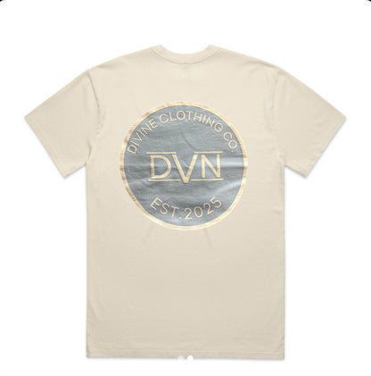 Oversized "Powder" Tee Ecru